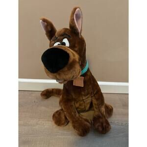 Scooby Doo Cartoon Network Vintage Sitting Pluah Cartoon Dog Large 1997